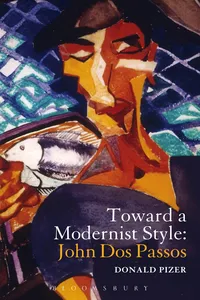 Toward a Modernist Style: John Dos Passos_cover