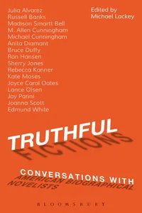 Truthful Fictions: Conversations with American Biographical Novelists_cover