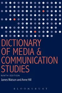 Dictionary of Media and Communication Studies_cover