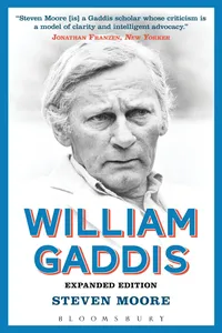 William Gaddis: Expanded Edition_cover