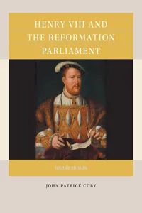 Henry VIII and the Reformation Parliament_cover