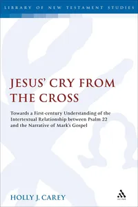 Jesus' Cry From the Cross_cover