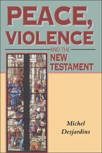 Peace, Violence and the New Testament_cover