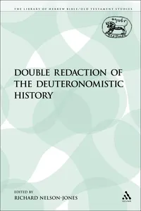 Double Redaction of the Deuteronomistic History_cover