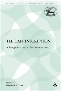 The Tel Dan Inscription_cover