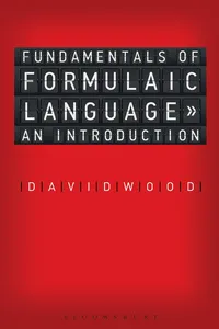 Fundamentals of Formulaic Language_cover