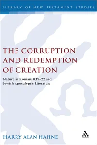 The Corruption and Redemption of Creation_cover