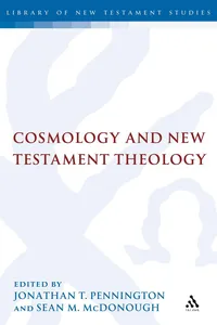 Cosmology and New Testament Theology_cover