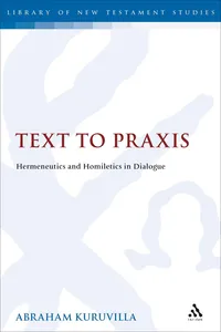 Text to Praxis_cover