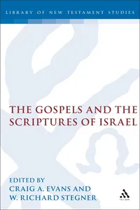 The Gospels and the Scriptures of Israel_cover