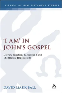 I Am in John's Gospel_cover