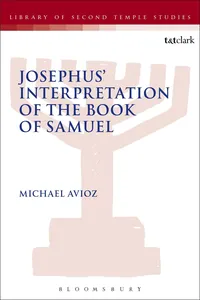 Josephus' Interpretation of the Books of Samuel_cover