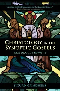 Christology in the Synoptic Gospels_cover