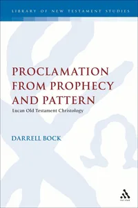 Proclamation from Prophecy and Pattern_cover