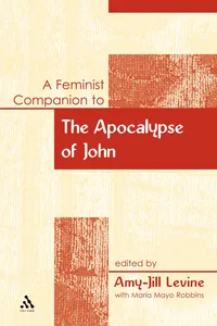 A Feminist Companion to the Apocalypse of John_cover