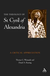 The Theology of St. Cyril of Alexandria_cover