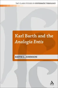 Karl Barth and the Analogia Entis_cover