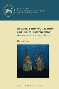 Reception History, Tradition and Biblical Interpretation_cover