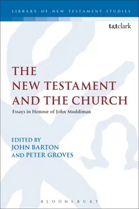 The New Testament and the Church_cover