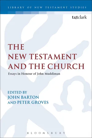 The New Testament and the Church