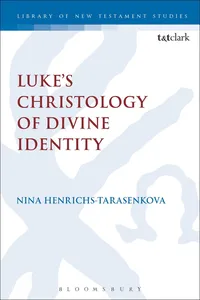 Luke's Christology of Divine Identity_cover