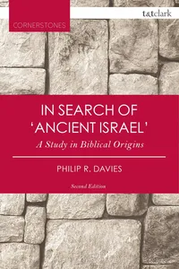 In Search of 'Ancient Israel'_cover