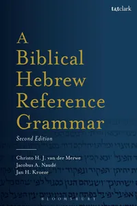 A Biblical Hebrew Reference Grammar_cover
