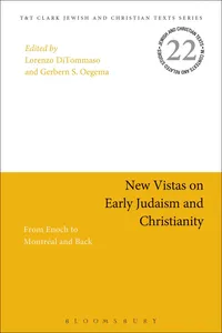 New Vistas on Early Judaism and Christianity_cover