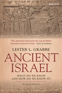 Ancient Israel: What Do We Know and How Do We Know It?_cover