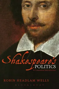 Shakespeare's Politics_cover