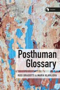 Posthuman Glossary_cover