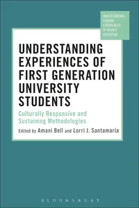 Understanding Experiences of First Generation University Students_cover