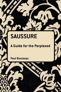 Saussure: A Guide For The Perplexed_cover