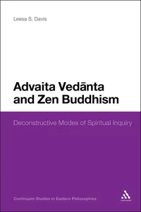 Advaita Vedanta and Zen Buddhism_cover