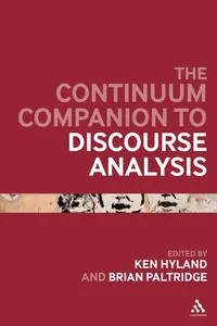 Continuum Companion to Discourse Analysis_cover