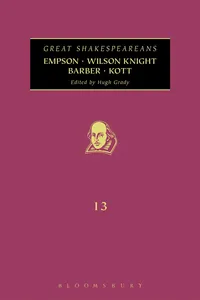 Empson, Wilson Knight, Barber, Kott_cover