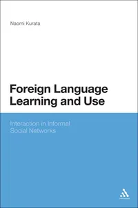 Foreign Language Learning and Use_cover