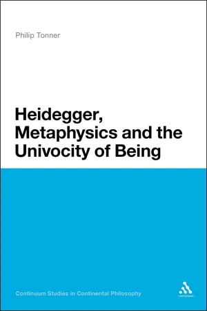 Heidegger, Metaphysics and the Univocity of Being