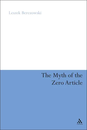 The Myth of the Zero Article