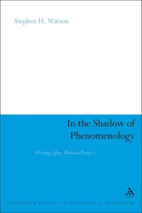 In the Shadow of Phenomenology_cover