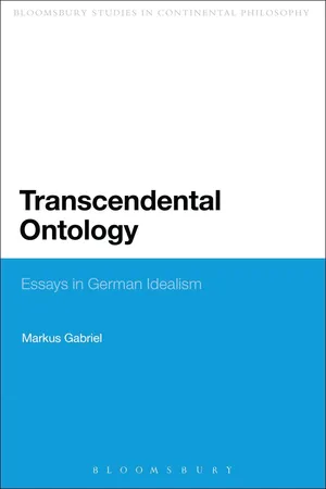 Transcendental Ontology