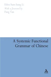 A Systemic Functional Grammar of Chinese_cover