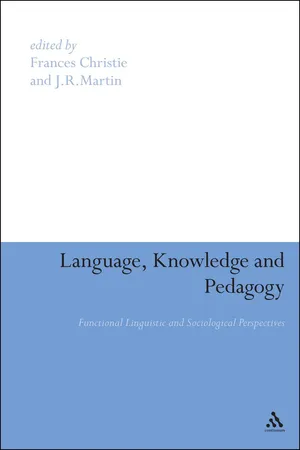 Language, Knowledge and Pedagogy