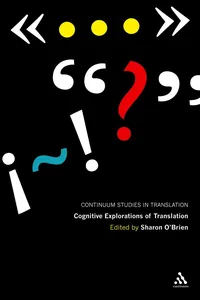 Cognitive Explorations of Translation_cover