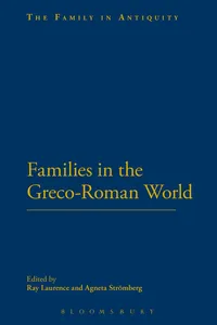 Families in the Greco-Roman World_cover