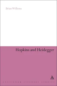 Hopkins and Heidegger_cover