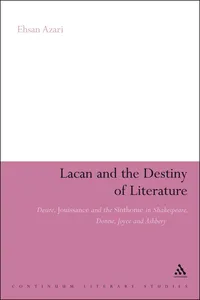 Lacan and the Destiny of Literature_cover