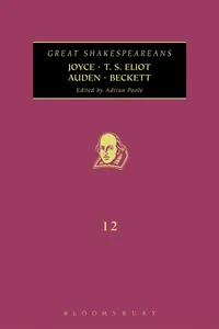 Joyce, T. S. Eliot, Auden, Beckett_cover