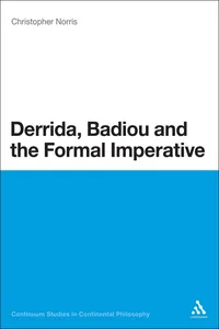 Derrida, Badiou and the Formal Imperative_cover