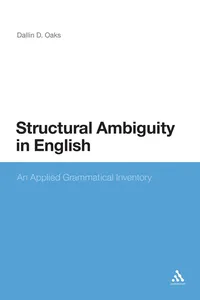 Structural Ambiguity in English_cover